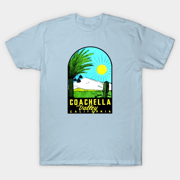 Coachella Valley California Vintage T-Shirt by Hilda74